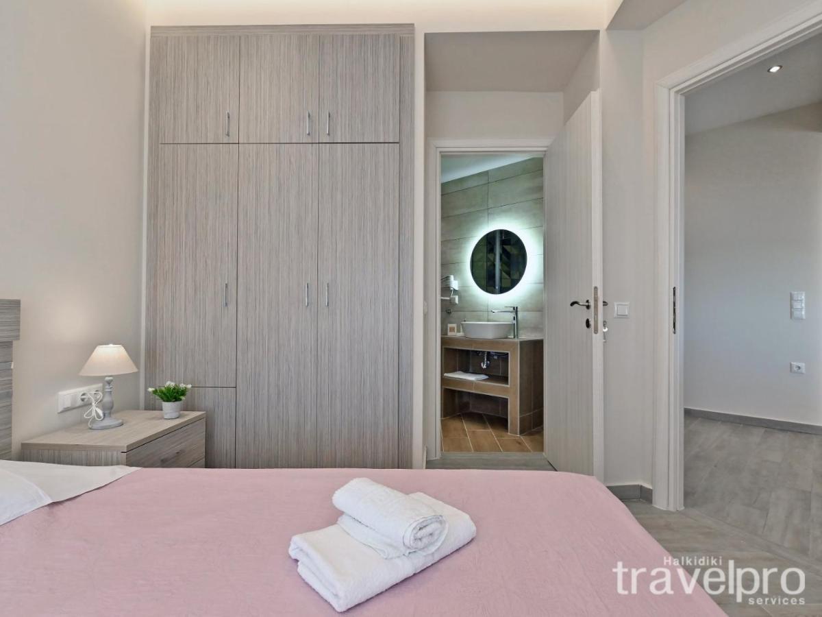 Sabbia Apartments Seafront By Rentalspro Services - Nea Moudania Halkidiki ภายนอก รูปภาพ