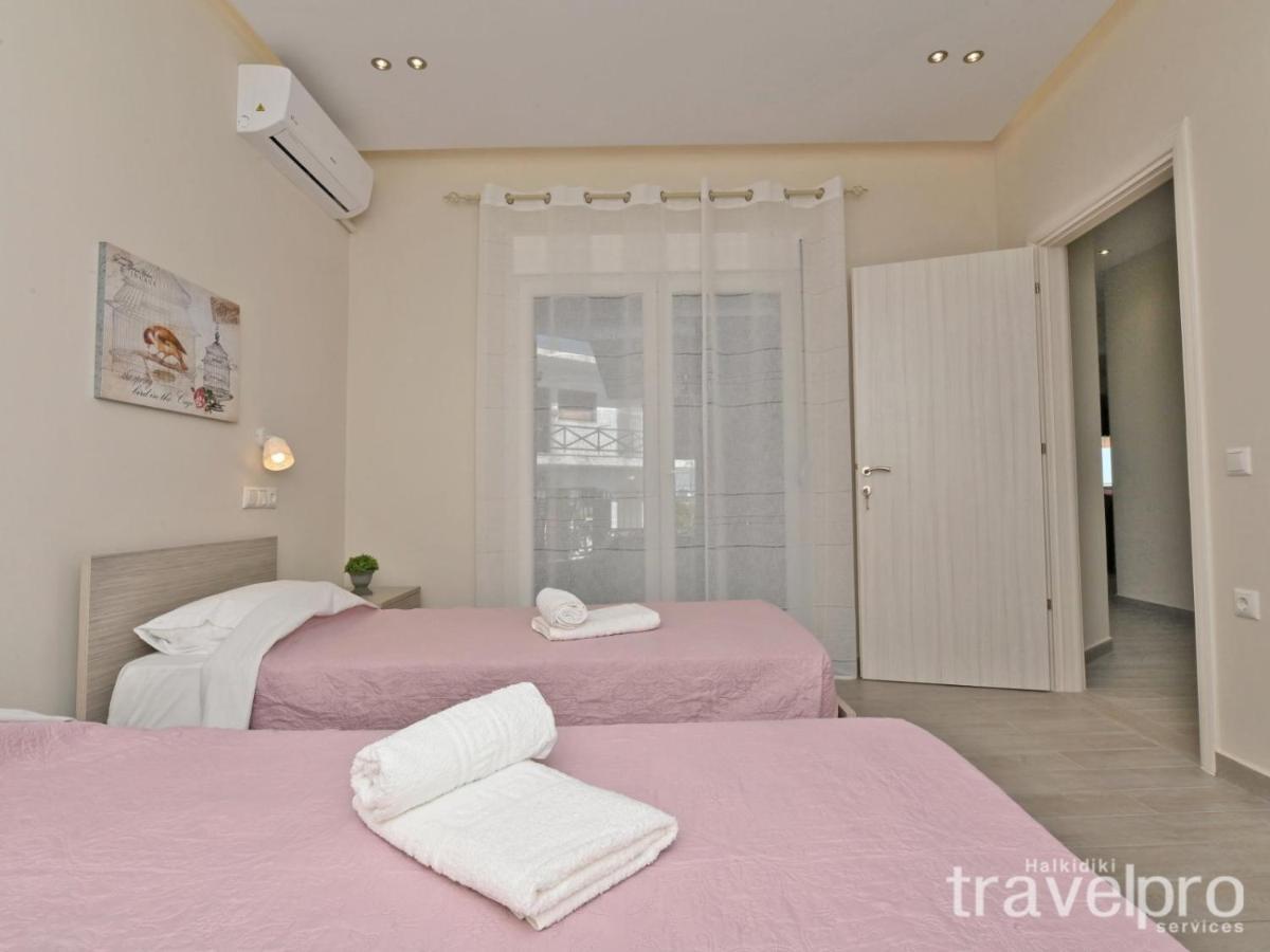 Sabbia Apartments Seafront By Rentalspro Services - Nea Moudania Halkidiki ภายนอก รูปภาพ