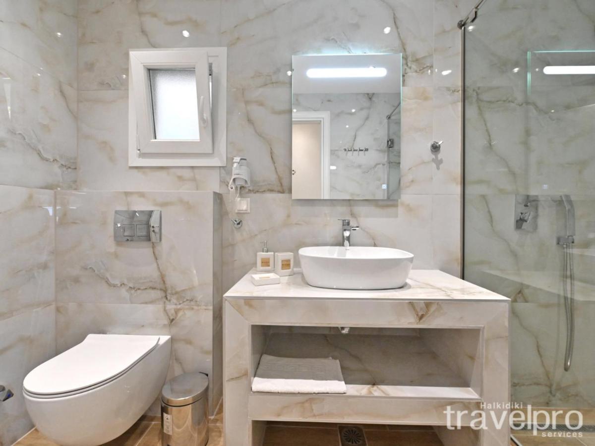 Sabbia Apartments Seafront By Rentalspro Services - Nea Moudania Halkidiki ภายนอก รูปภาพ