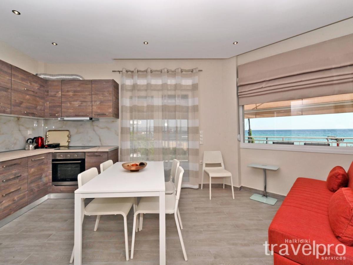 Sabbia Apartments Seafront By Rentalspro Services - Nea Moudania Halkidiki ภายนอก รูปภาพ