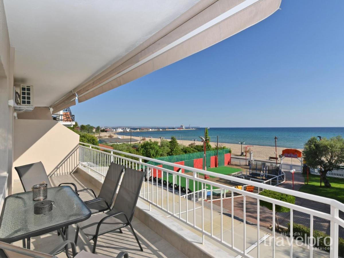 Sabbia Apartments Seafront By Rentalspro Services - Nea Moudania Halkidiki ภายนอก รูปภาพ