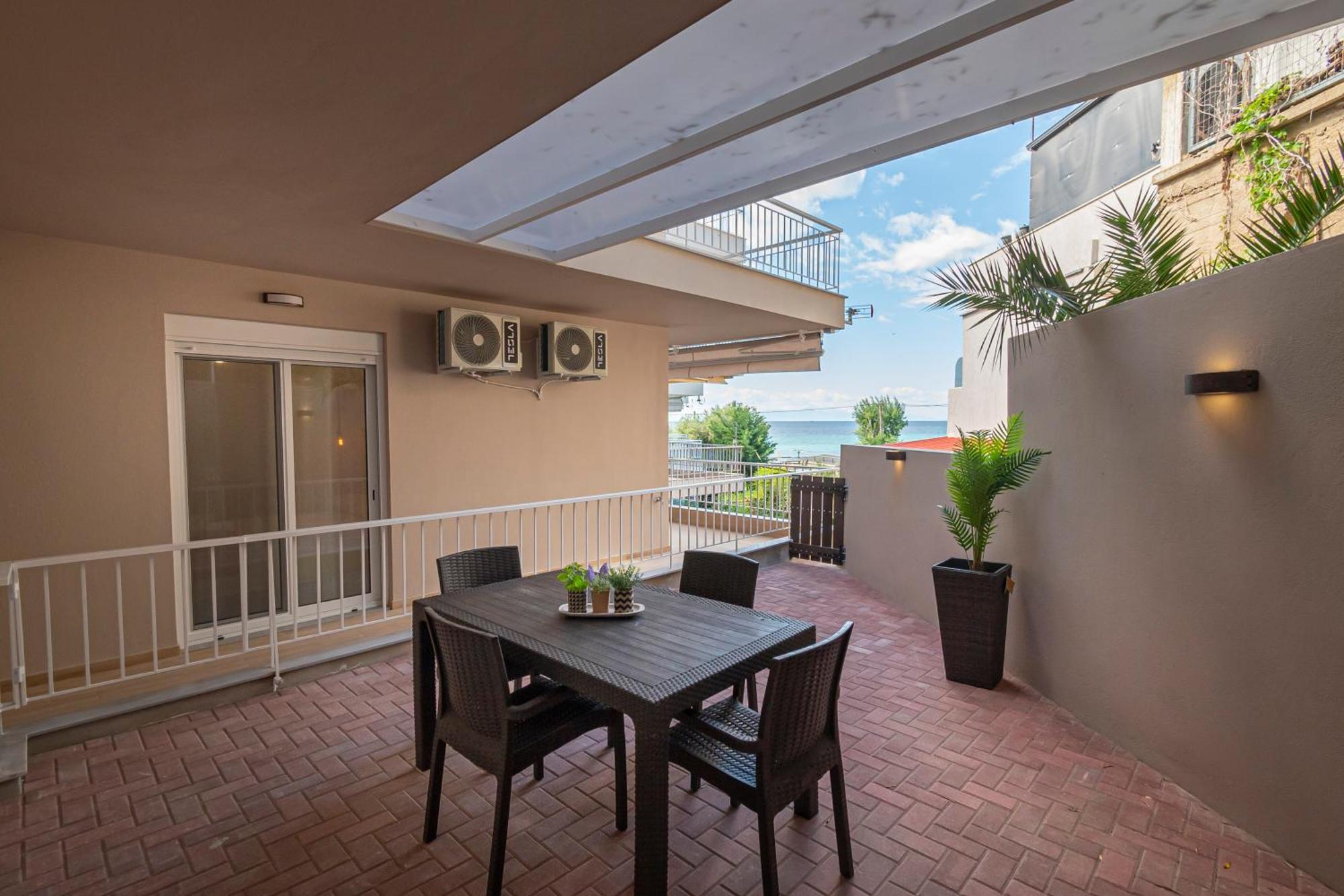 Sabbia Apartments Seafront By Rentalspro Services - Nea Moudania Halkidiki ภายนอก รูปภาพ