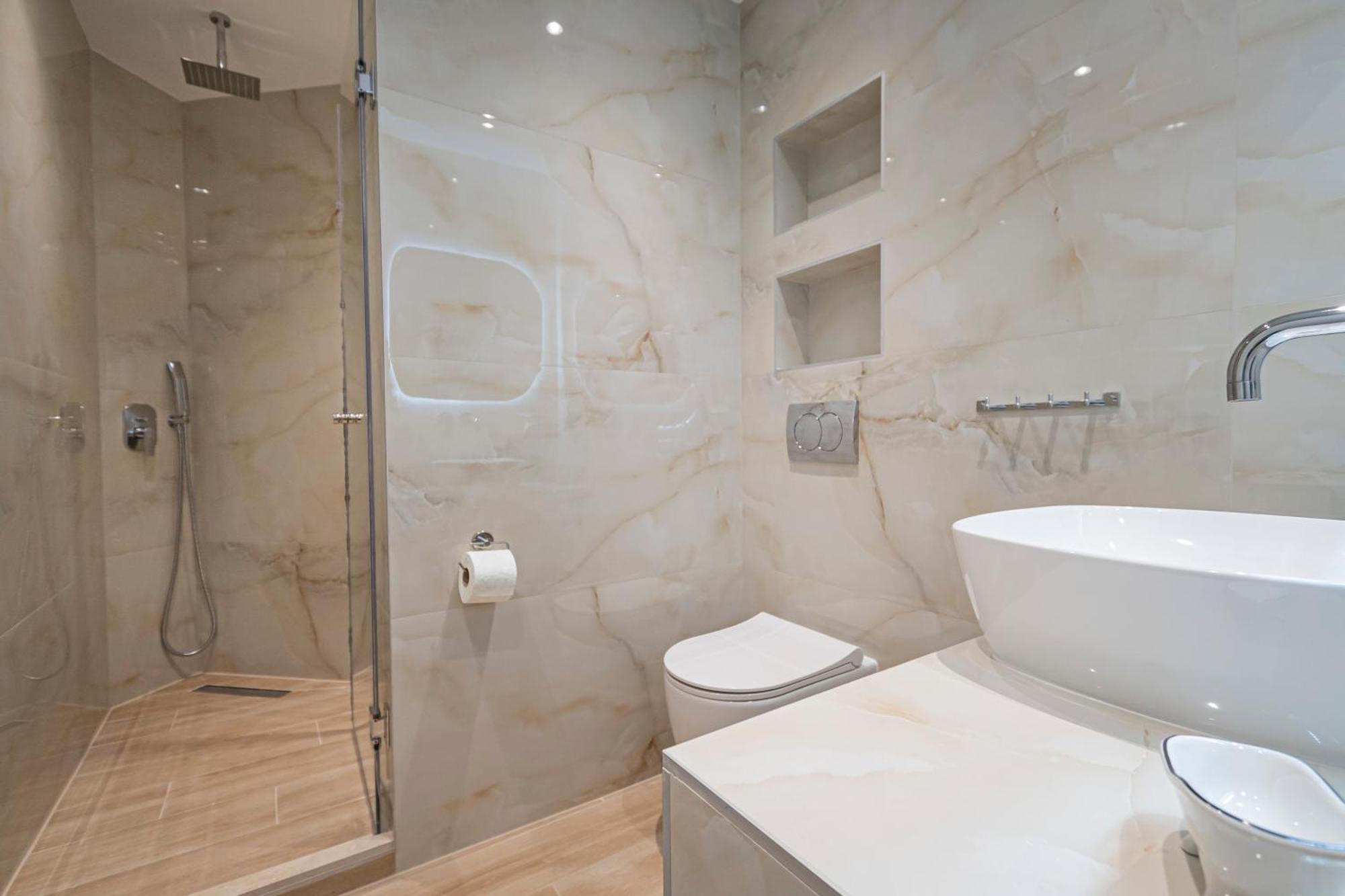Sabbia Apartments Seafront By Rentalspro Services - Nea Moudania Halkidiki ภายนอก รูปภาพ