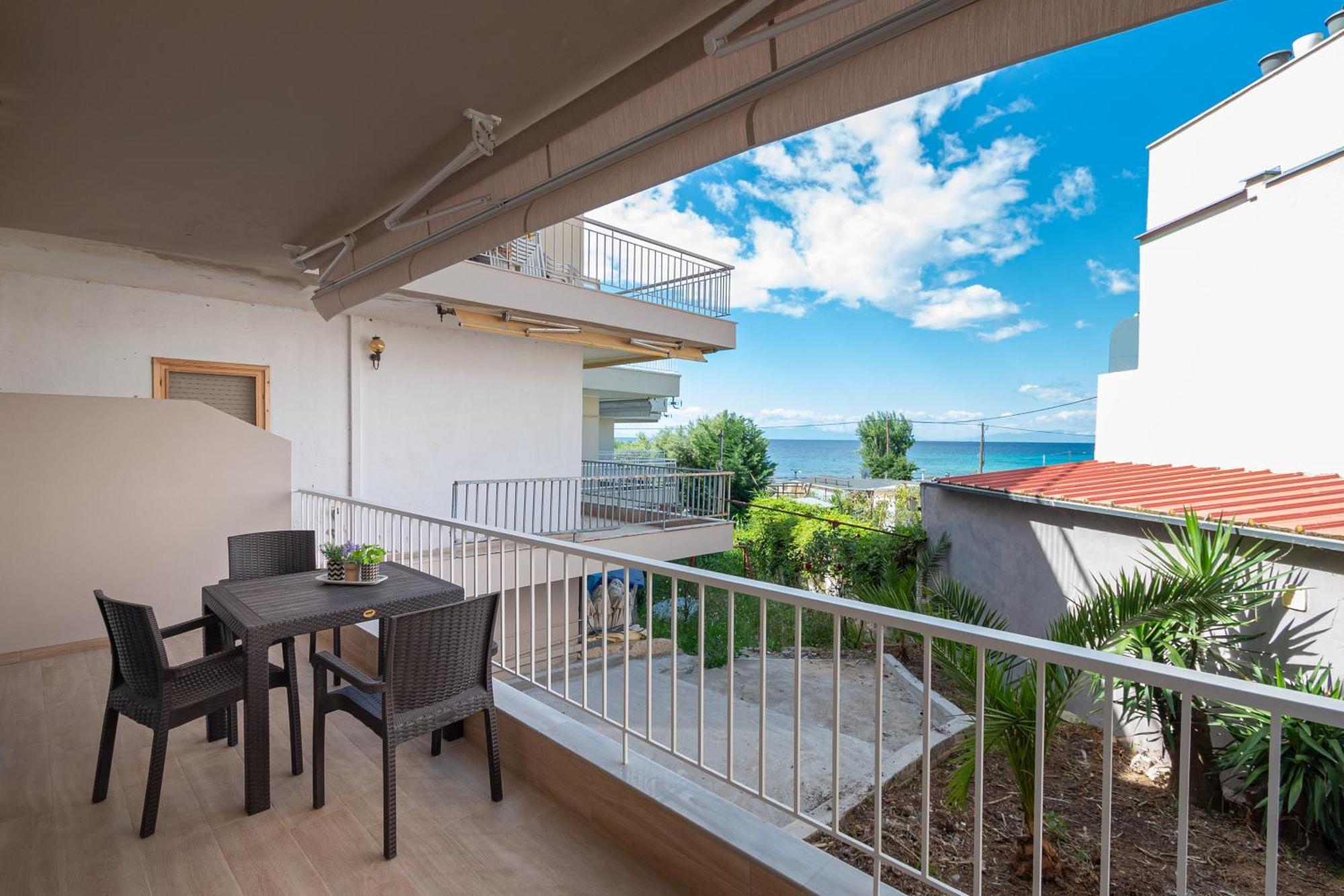 Sabbia Apartments Seafront By Rentalspro Services - Nea Moudania Halkidiki ภายนอก รูปภาพ